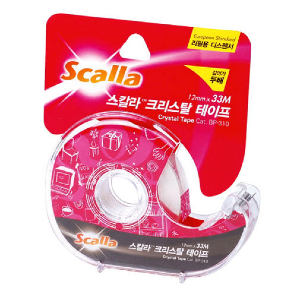 스칼라 크리스탈테이프 C1233D  박스 192개입