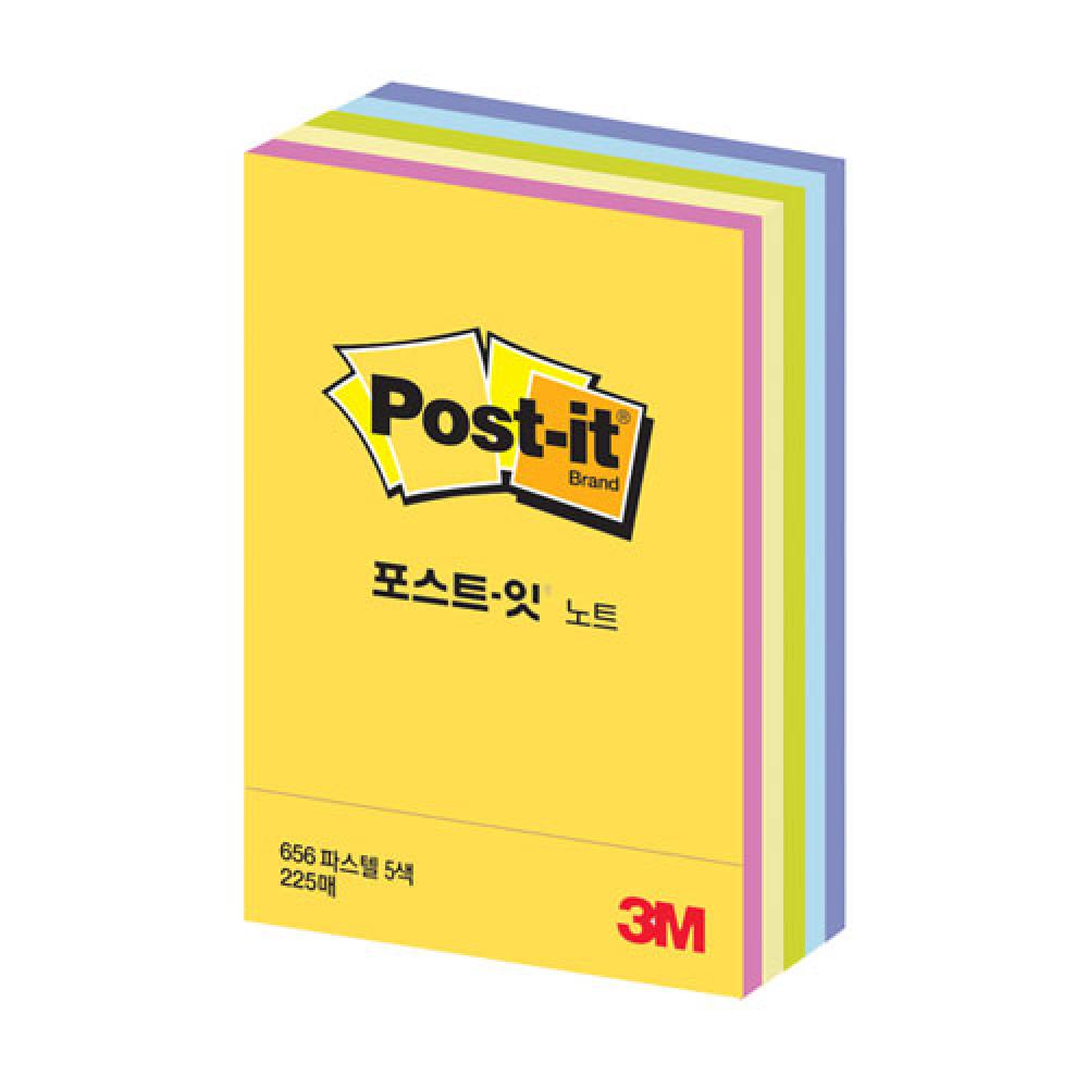 3M 포스트 잇 CT 32 파스텔 51×76mm  박스 135개입
