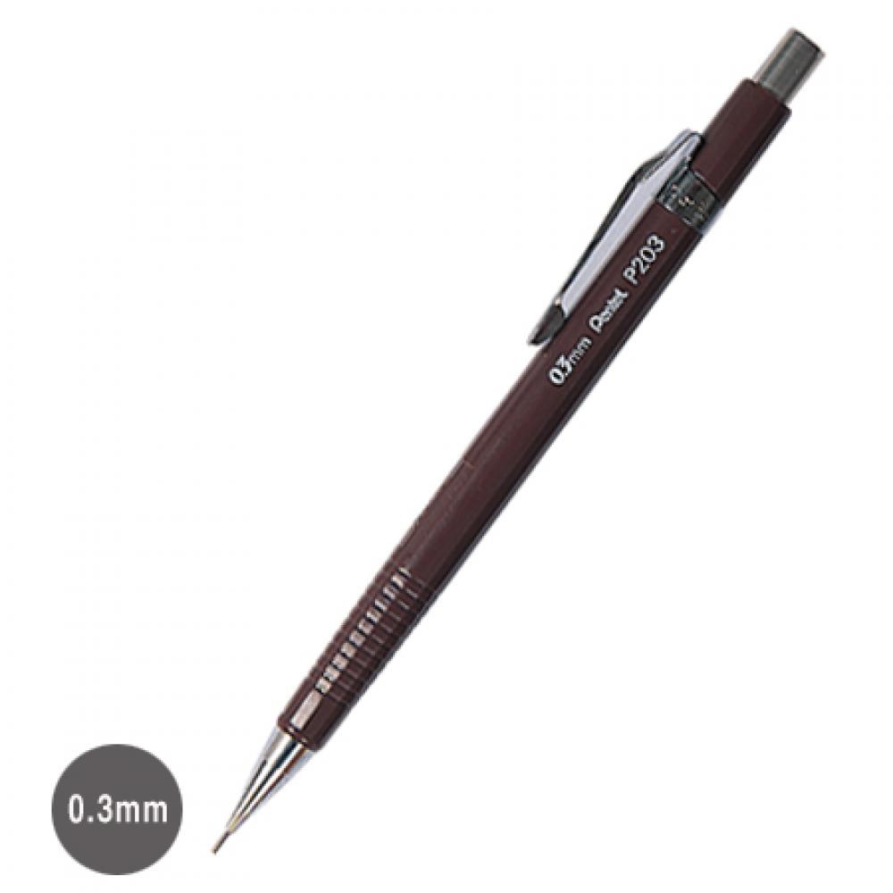 펜텔 제도샤프 P203 0.3mm  다스 12개입