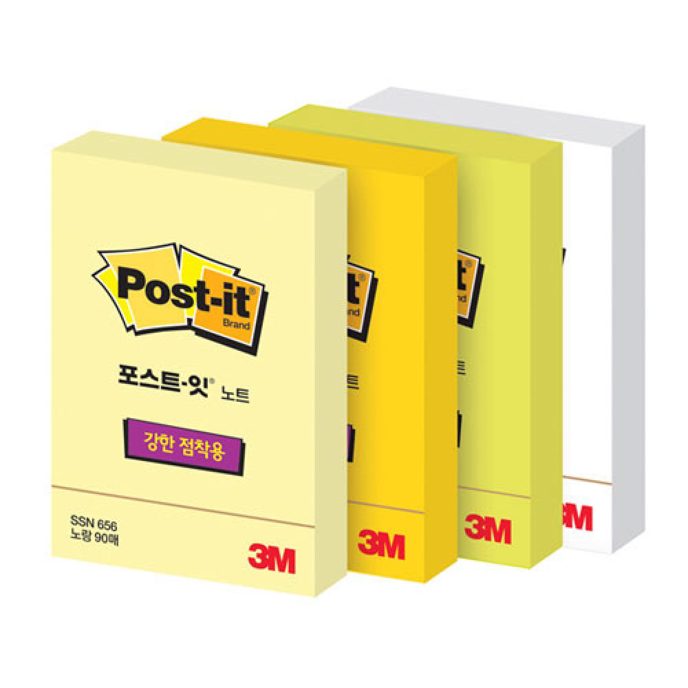 강한점착용 656 SSN 새싹그린 51x76mm 박스270개입