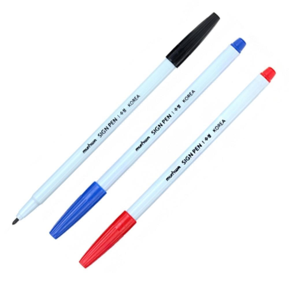 문화 수성싸인펜 0.7mm 흑색  박스 2880개입