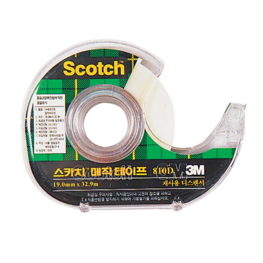 3M 매직테이프 810D 18×30m  박스 180개입