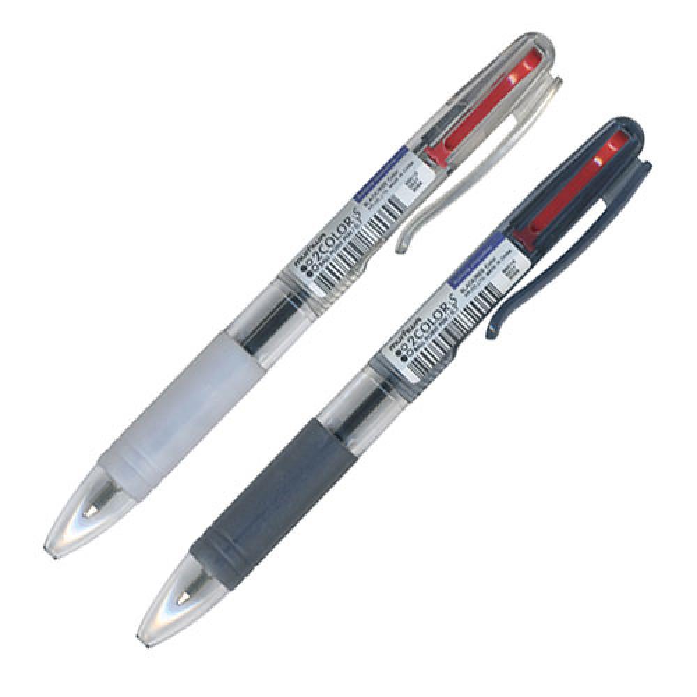문화 2색볼펜S 0.7mm 흑 적  그루 12다스  144개입