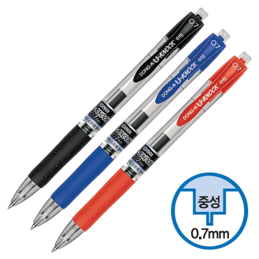 동아 유노크펜 0.7mm 흑  박스 576개입