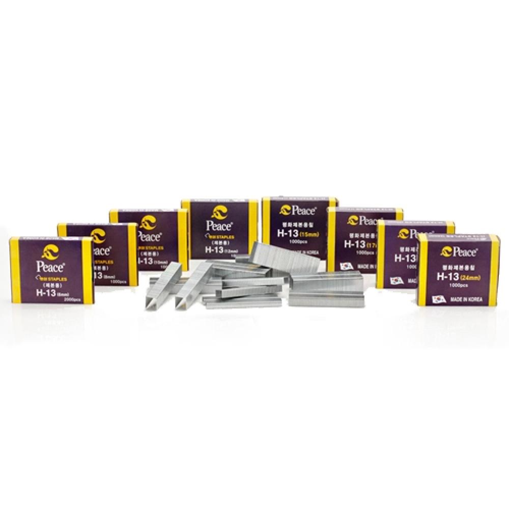 피스 스테플13호침 대용량17mm1000PCS 박스 100개입