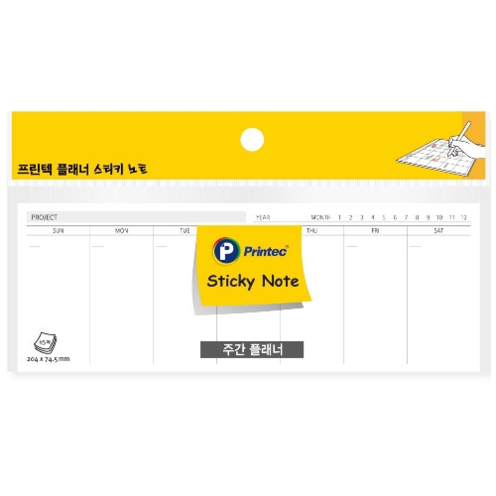 플래너노트주간204x74.5mm PL204W 45매 갑24개입