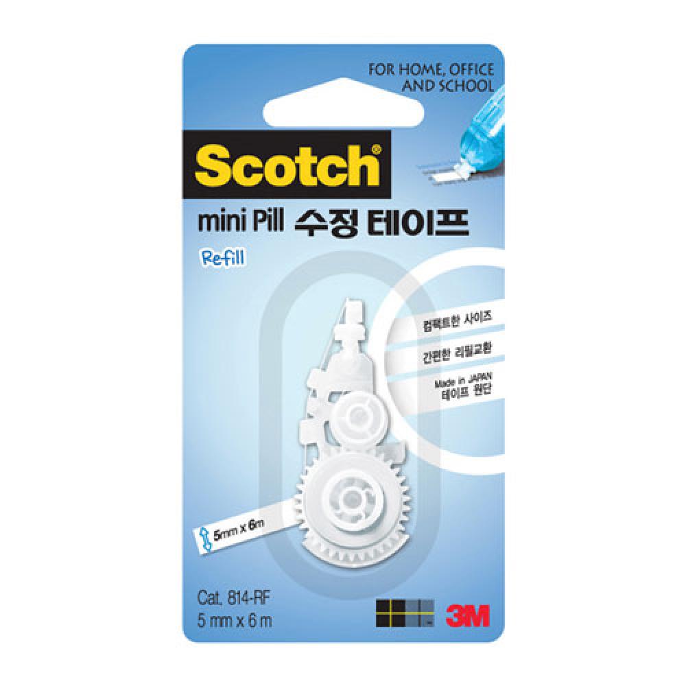 3M 미니필 수정테이프 리필 5mm×6m  갑 12개입