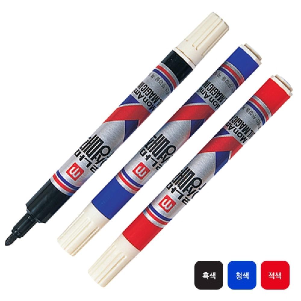 모나미 유성매직 2.0mm 적  박스 720개입