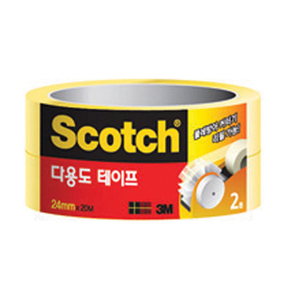 3M 다용도테이프 508 24mm×20m 2롤  박스 48개입