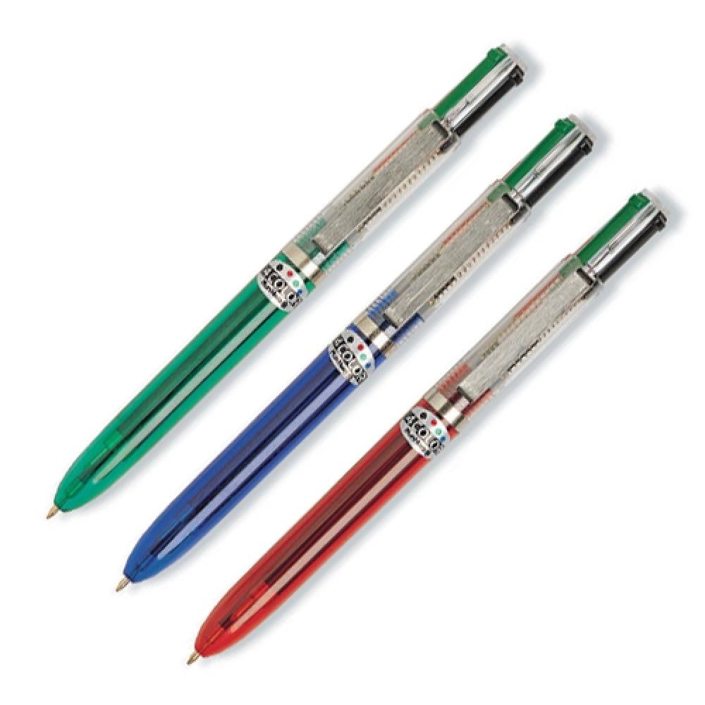 문화 4색볼펜 0.7mm  박스 144개입