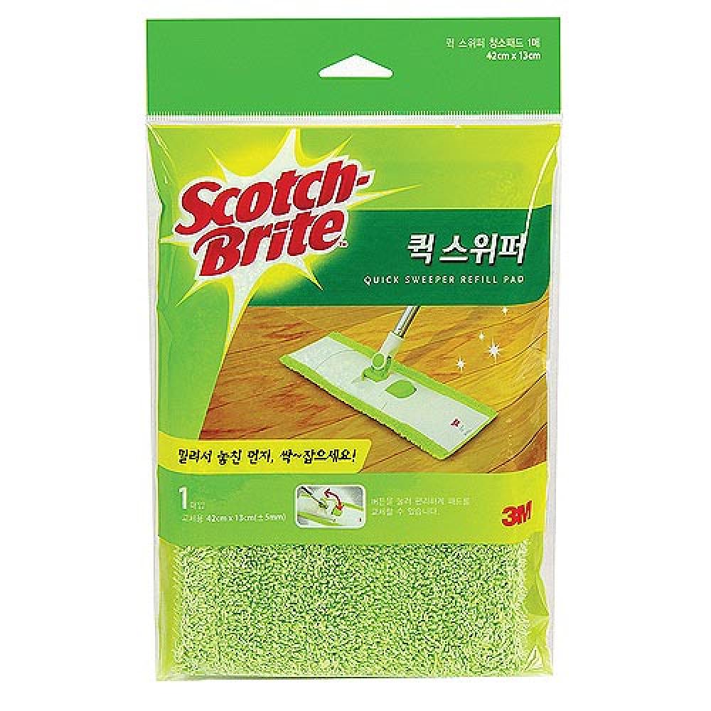 3M 퀵스위퍼 막대걸레 리필 1매  박스 24개입