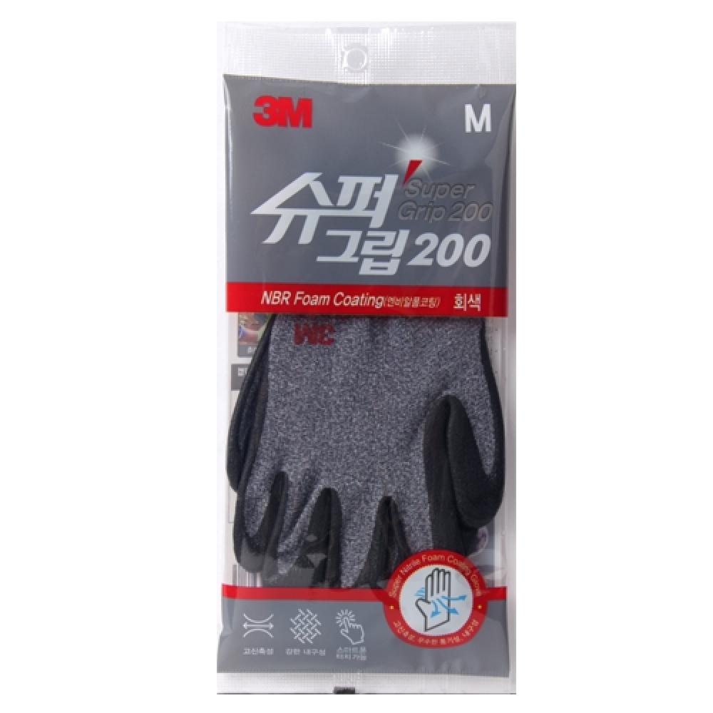 3M 슈퍼그립200 장갑 중  박스 100개입