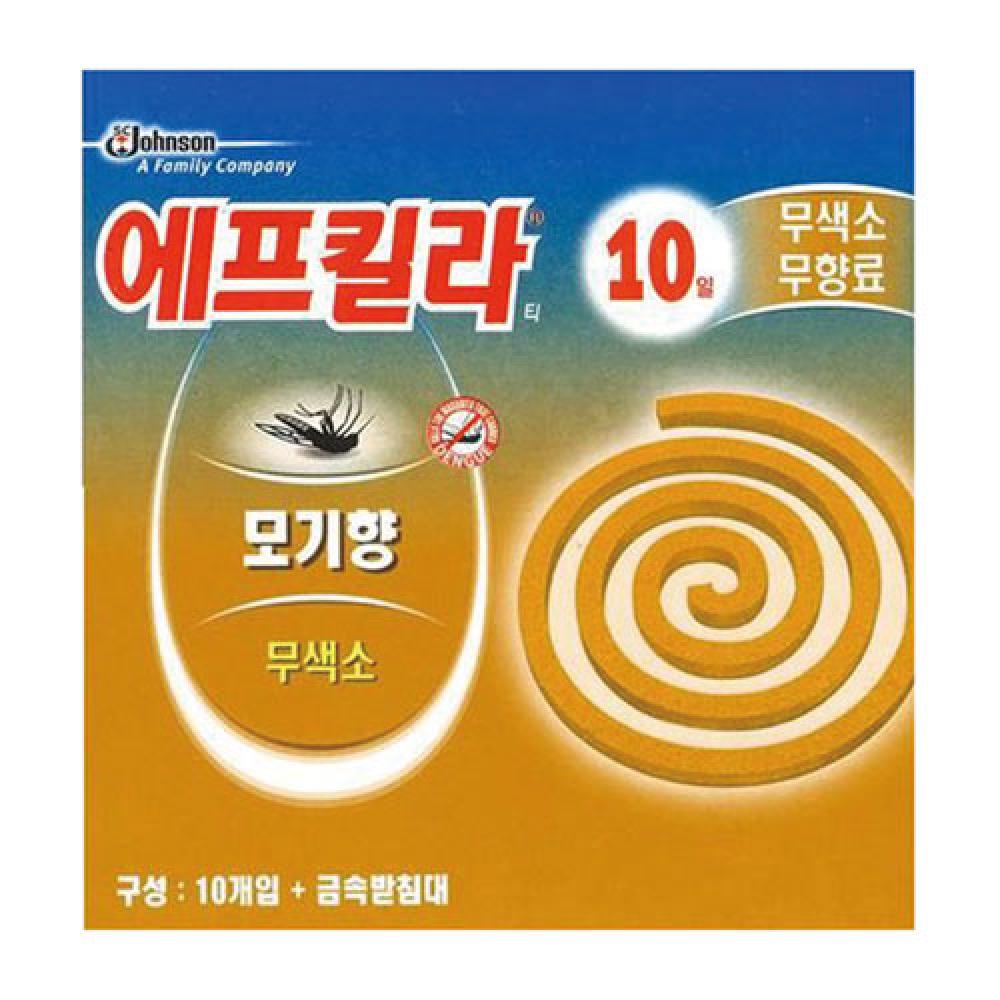 한국존슨 모기향 10입  박스 60개입