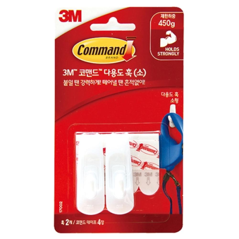 3M 코맨드 탈부착식벽걸이 17002 소  박스 36개입