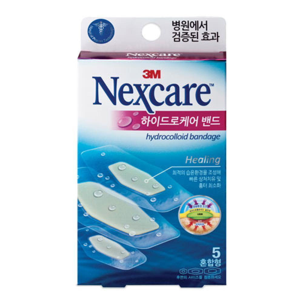 3M 하이드로케어 밴드 혼합 5매  박스 10개입