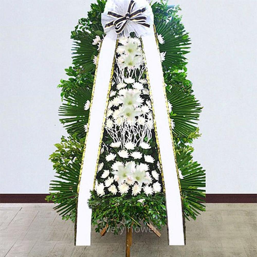 근조화환3단 일반 (중급) 꽃배달서비스