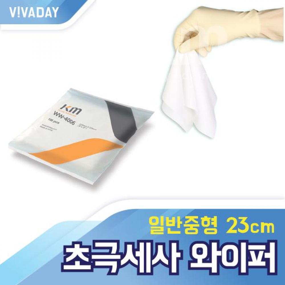 VCQ-D17 크린룸전용 와이퍼 초극세사 일반중형 100장