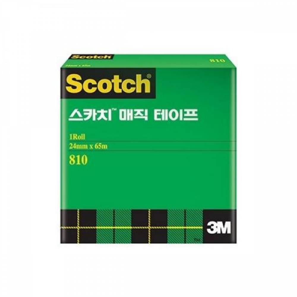 3M 스카치 매직테이프 리필 3in 24x65 10개입