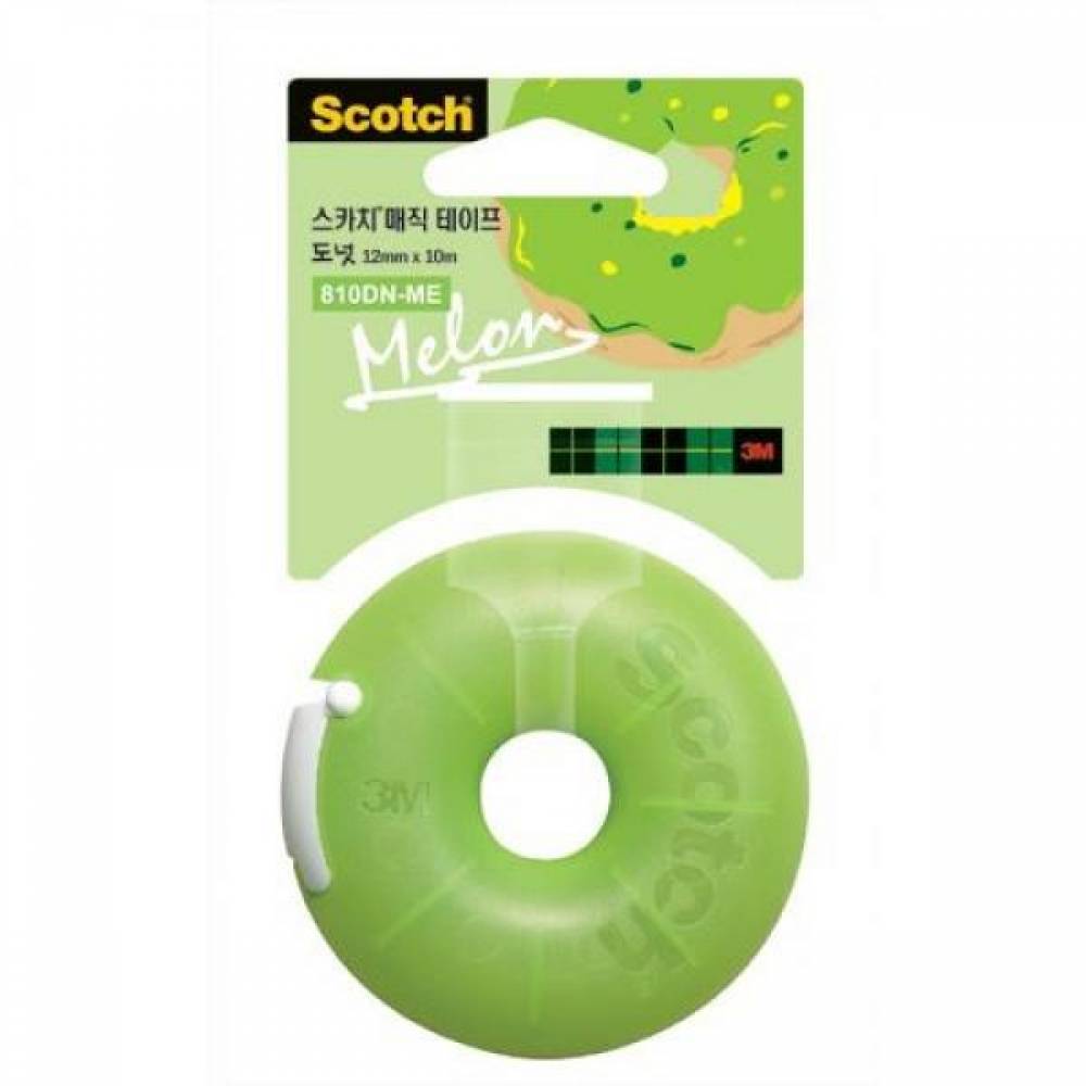 3M 매직테이프 도넛 멜론 12mmx10m 12개