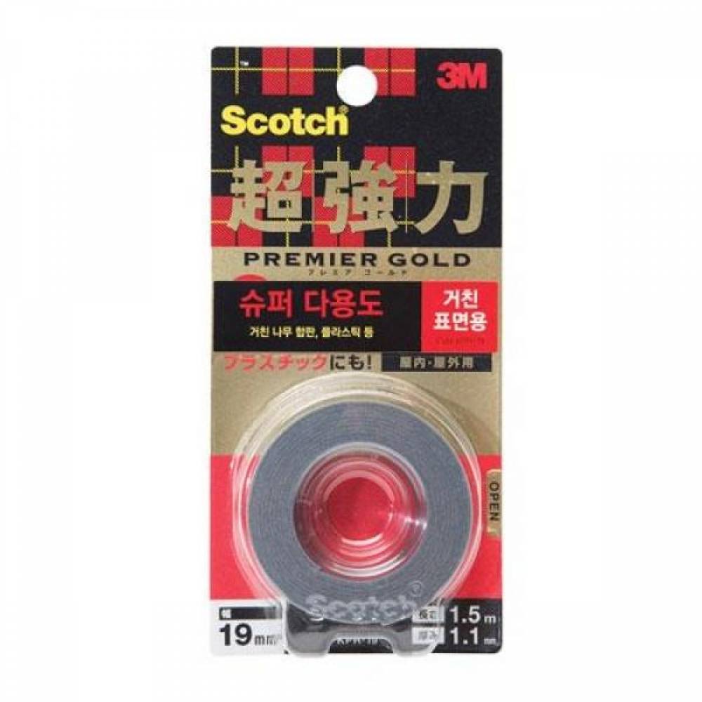 3M 양면테이프 KPR19 강력거친면 19mmX1.5m 5개입