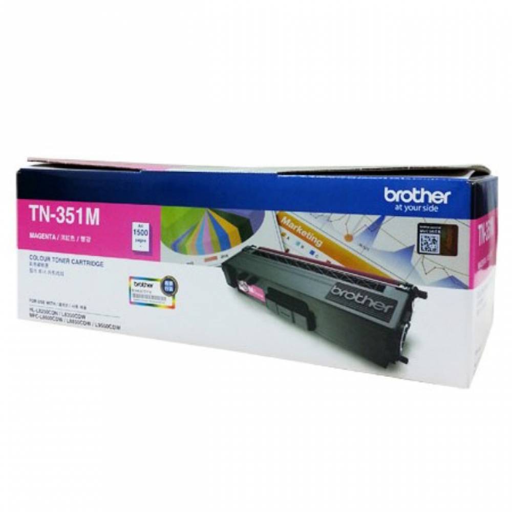 브라더 TN-351M 정품토너 빨강(1500매) HL-L8350CDW