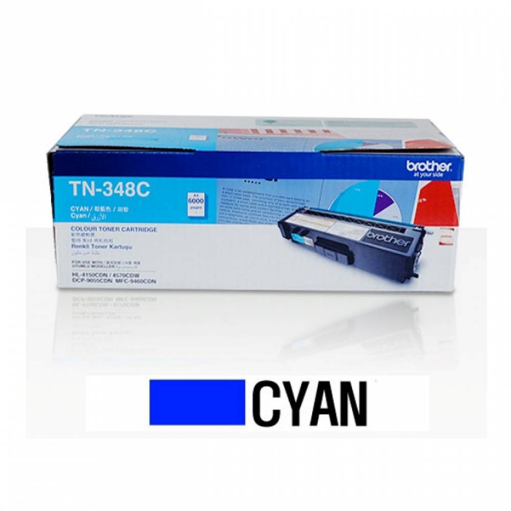 브라더 TN-348C 정품토너 파랑(6000매) HL-4570CDW