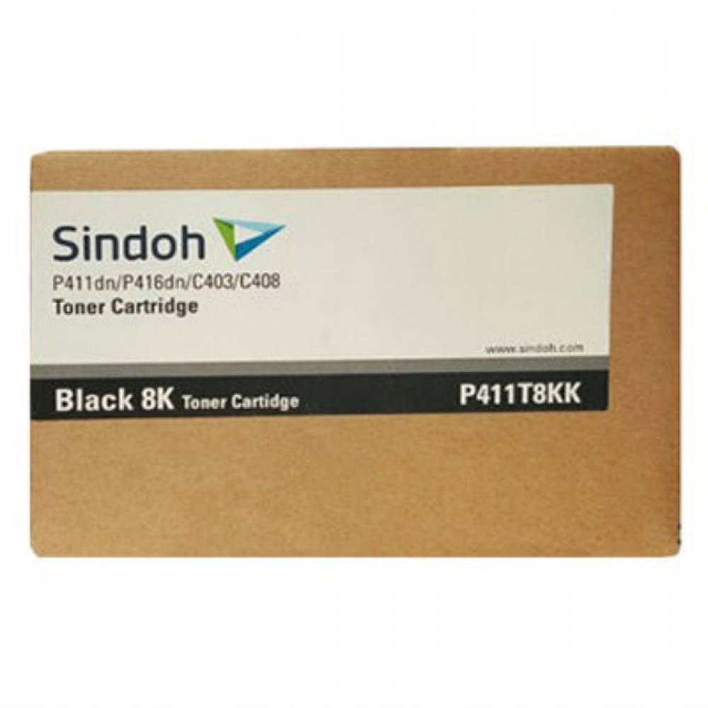 신도리코 P411T8KK 정품토너 검정(8000매) C408