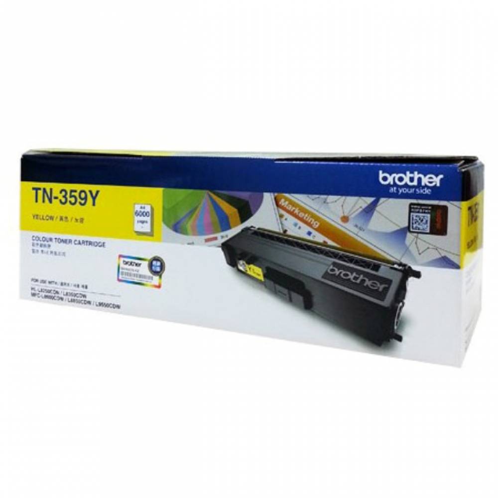 브라더 TN-359Y 정품토너 노랑(6000매) MFC-L8600CDW