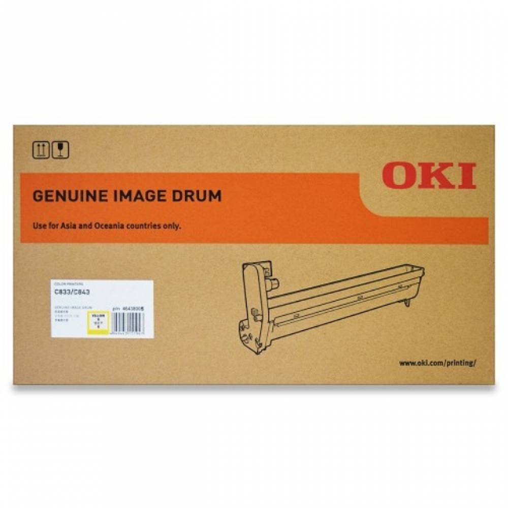 OKI 정품드럼 노랑-46438005(30000매) C843N