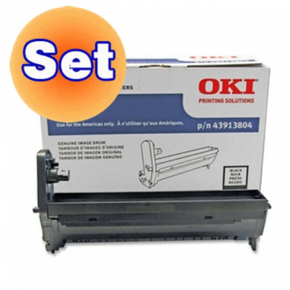 OKI 정품드럼 4색 세트 C710