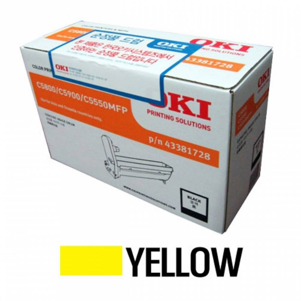 OKI 정품드럼 노랑(20000매) C5900N