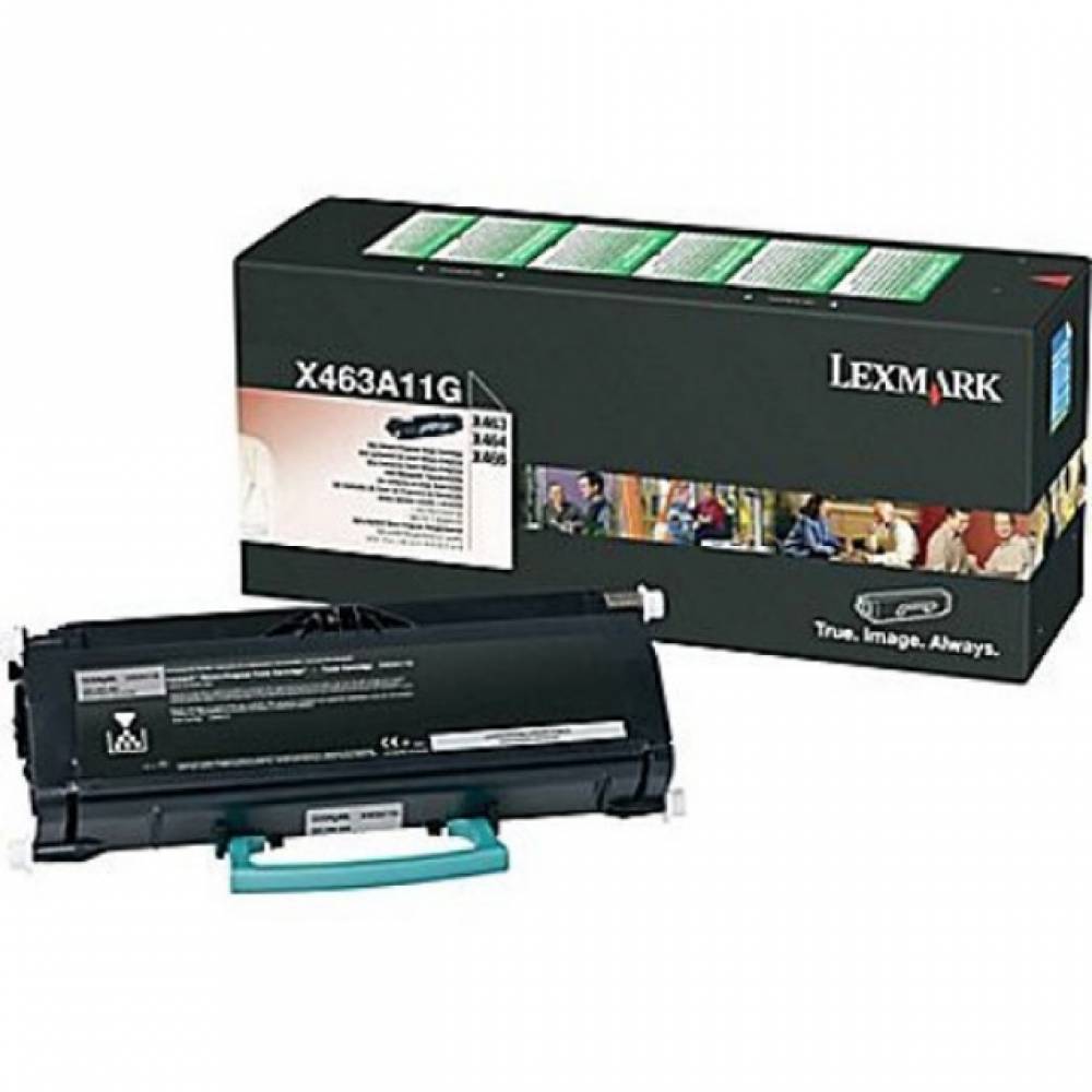 렉스마크 X463A11G 정품토너(소용량 3500매) X463DE