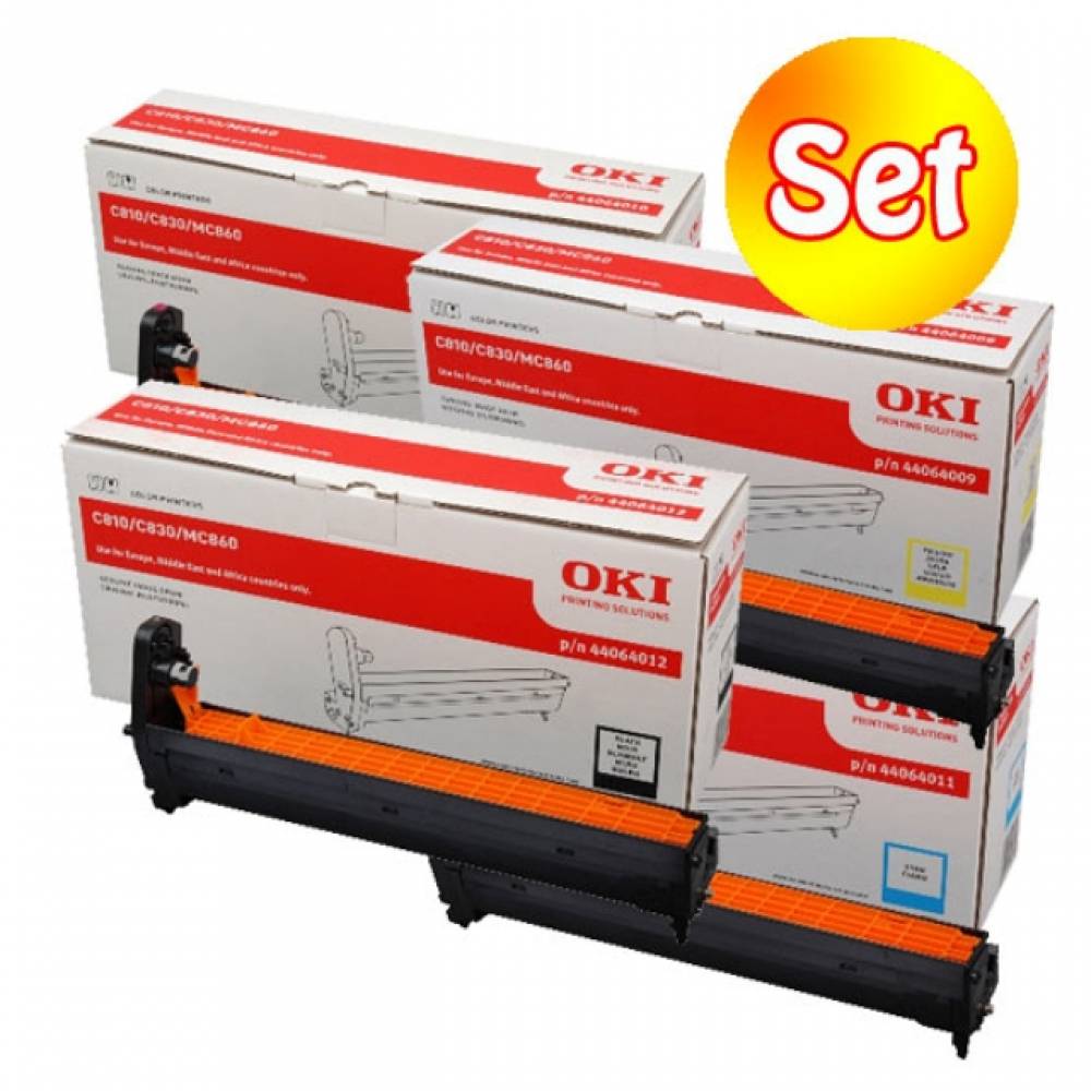 OKI 정품드럼 4색 세트 C830N