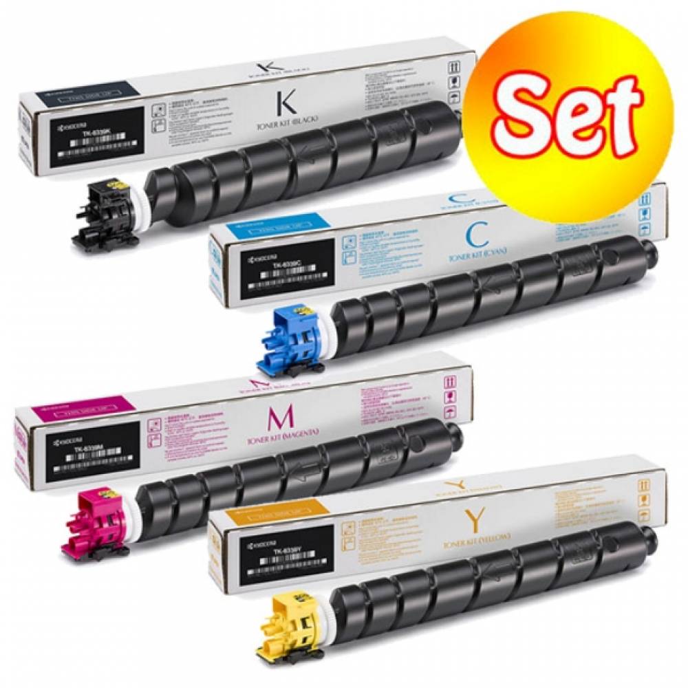 교세라 TK-8339K 정품토너 4색 세트 TK-3252CI