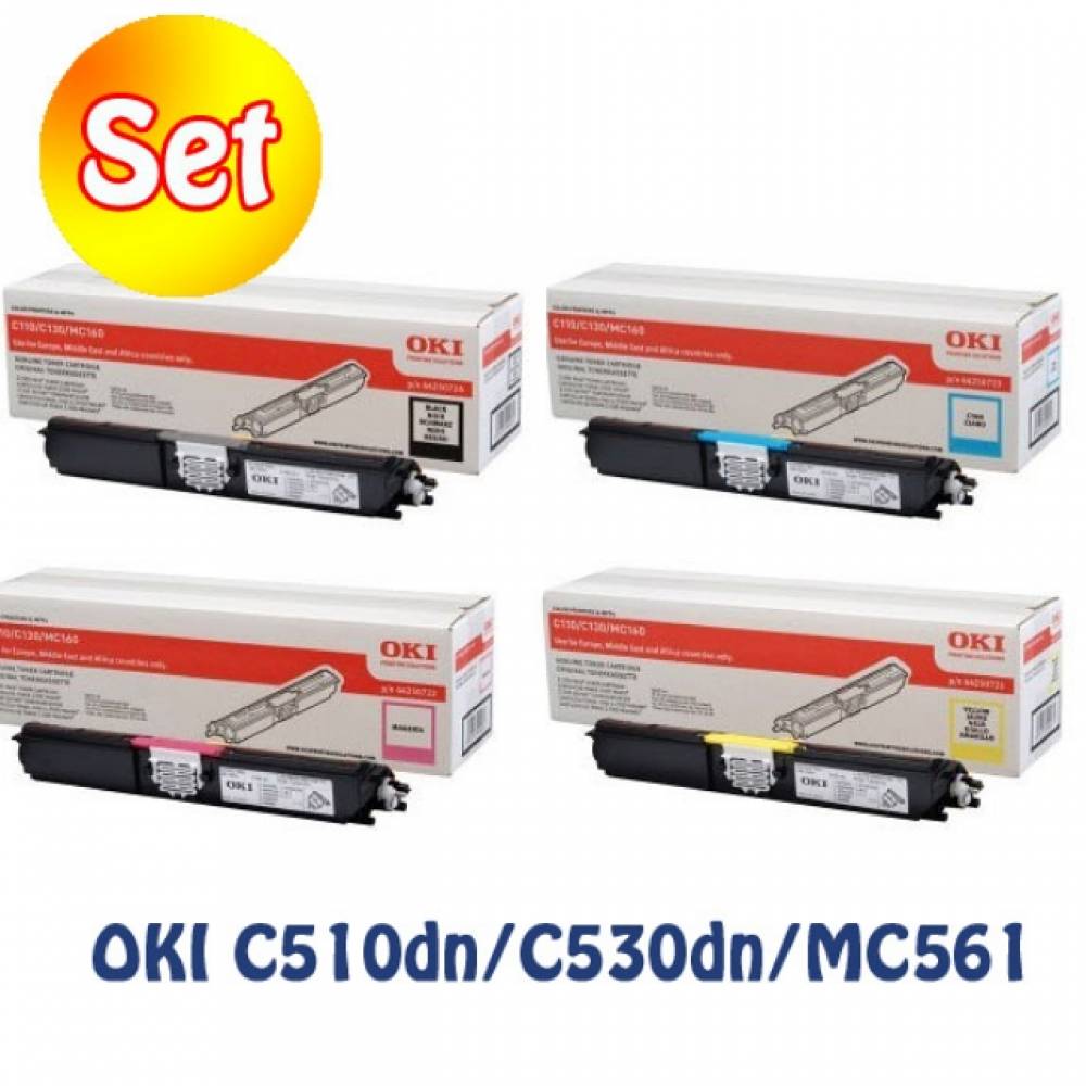 OKI 정품토너 4색 세트(5000매) MC561