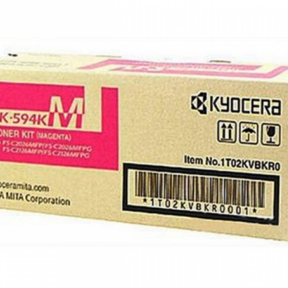 교세라 TK-594K 정품토너 빨강(5000매) FS-C2126MFP