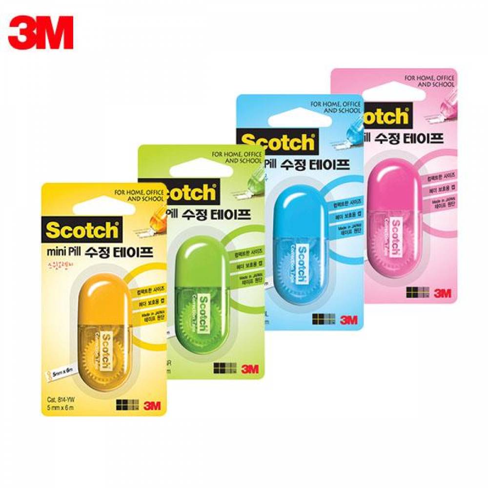 3M 미니필 수정테이프 12개입