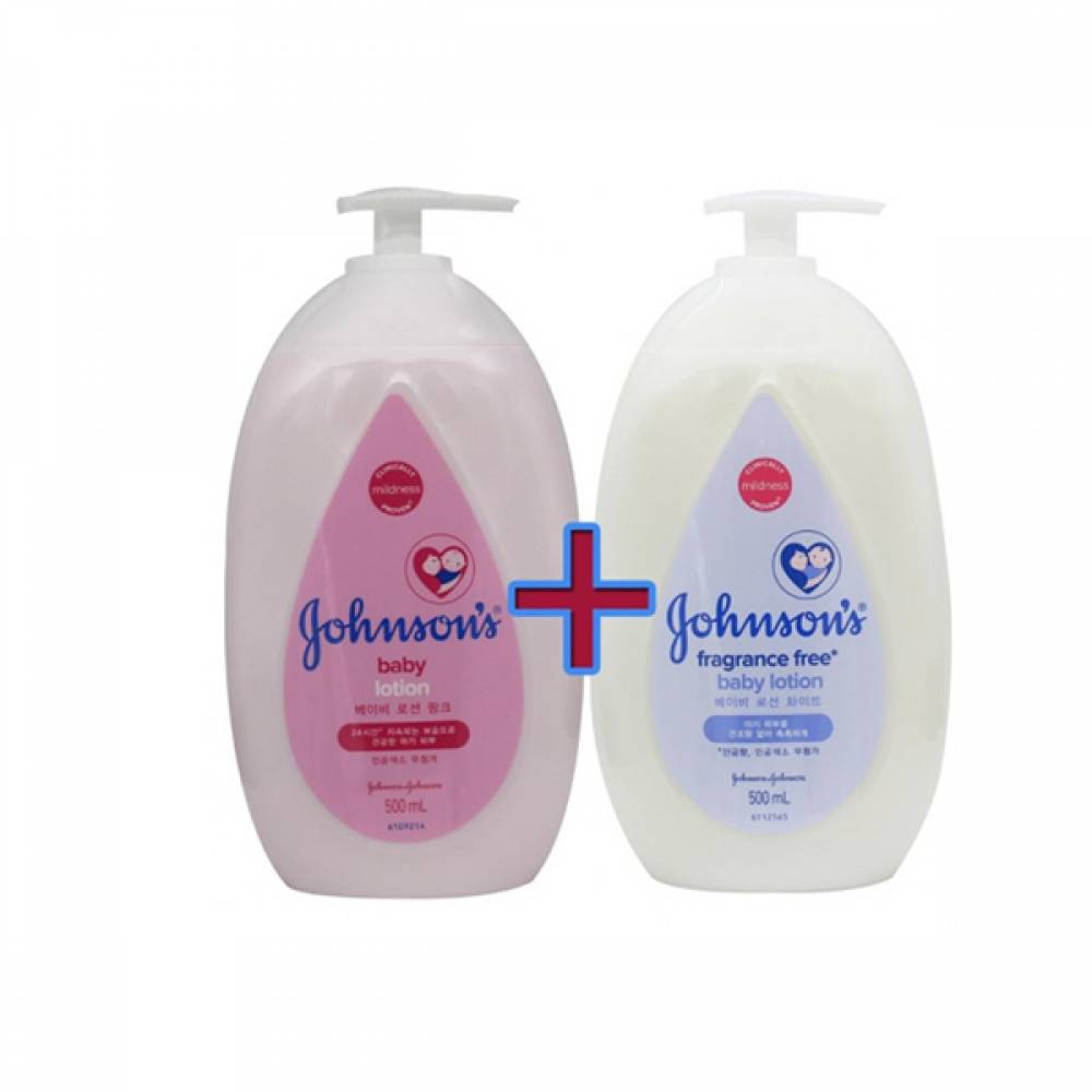 BTM 베이비핑크로션500ml 화이트로션500ml
