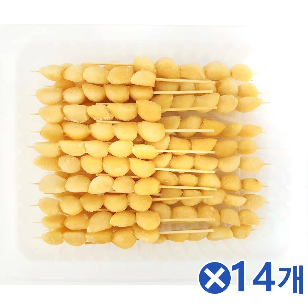 마늘꼬치 (25g x20) x14개 캠핑마늘 꼬치마늘