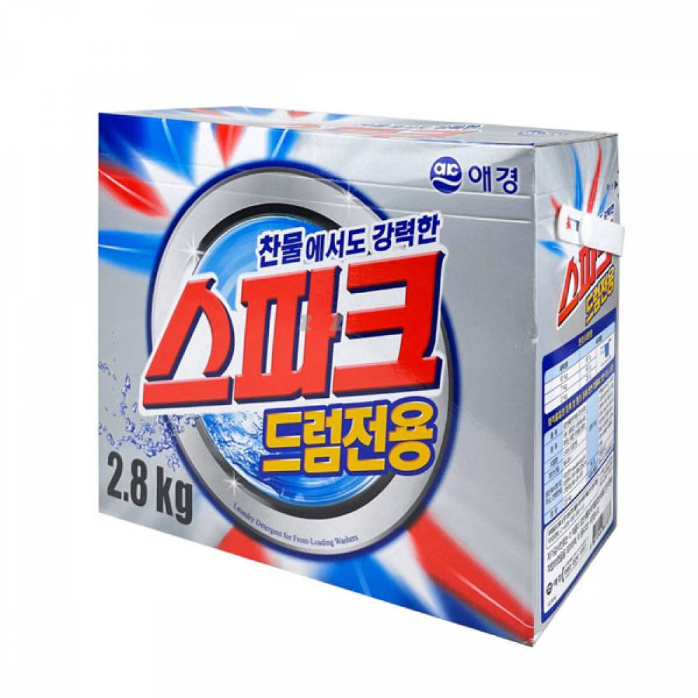 IS 스파크 드럼전용 분말세제 카톤 2.8kg