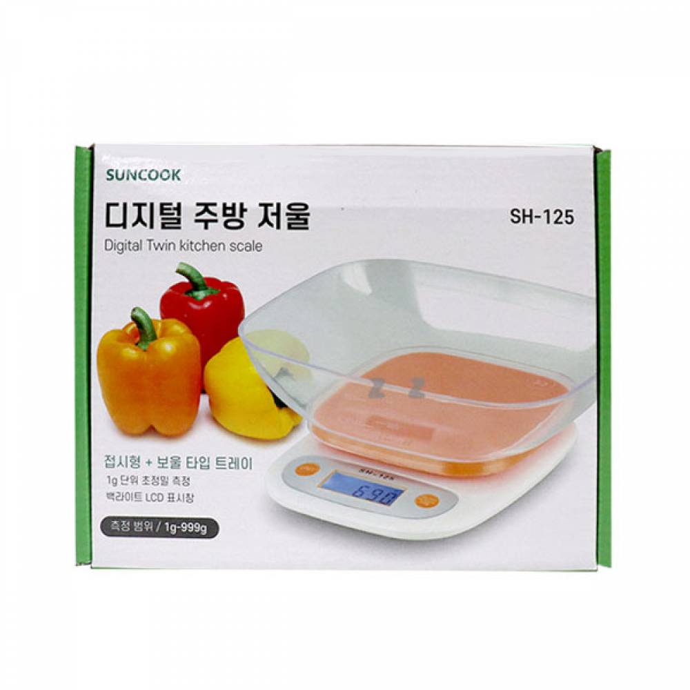 IS 썬쿡 디지털 주방 저울 SH-125