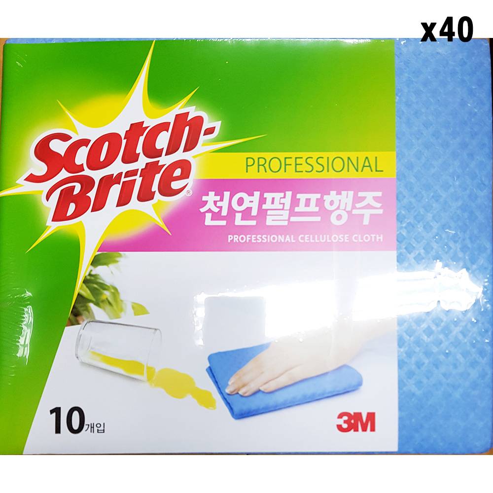 FK 펄프행주(스카치 10P 파랑)X40개