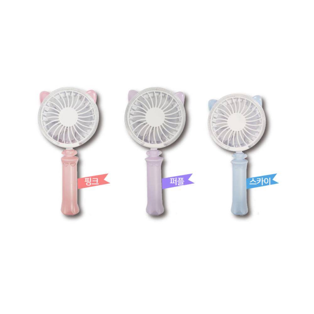 간편 다용도 고양이 휴대 손선풍기 x3개 휴대선풍기