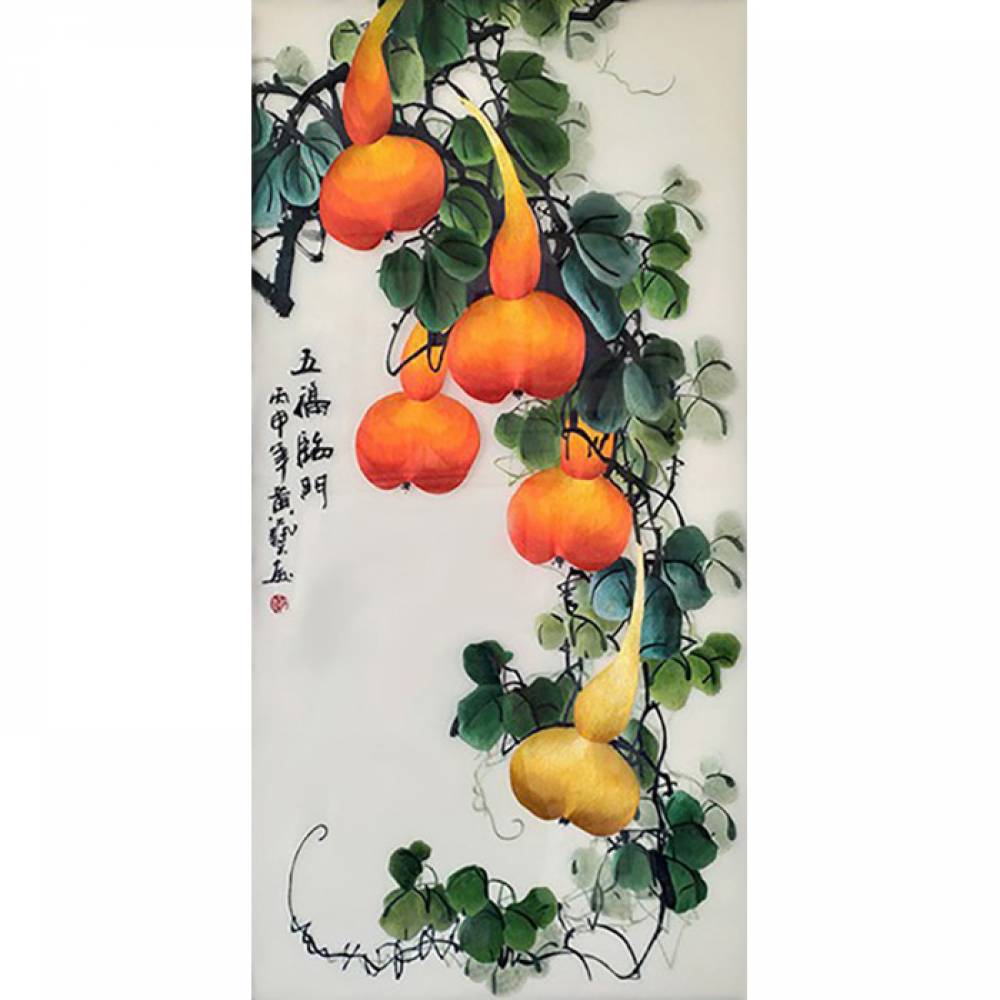 재물 황금박 (패브릭) 보석십자수 60x120