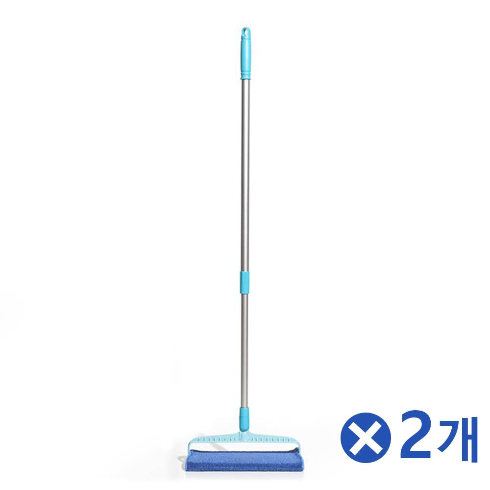 가정필수품 양면 극세사 밀대청소기x2개 체육관용걸레