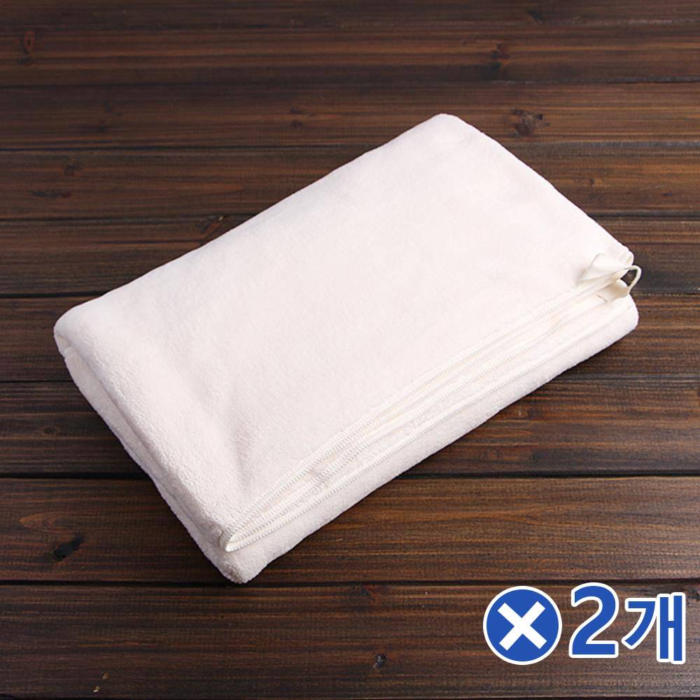 포근한 대형 타올 140cm-베이지x2개 주방수건