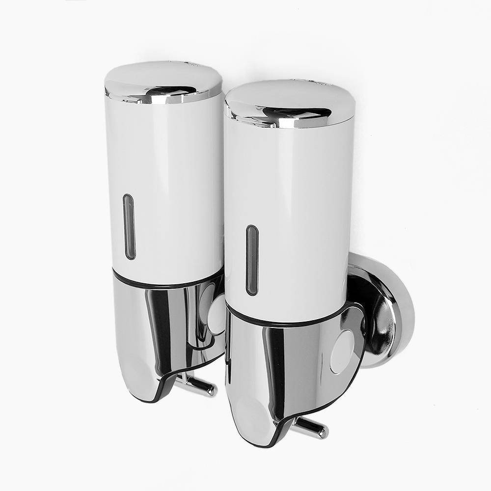인테리어 물비누 2구디스펜서 450ml-화이트 세제용기