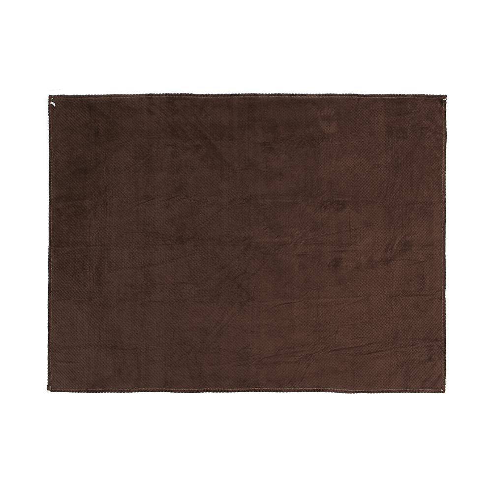 부드러운 극세사 브라운 겨울담요 150x200cm 캠핑담요