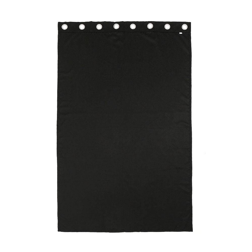 햇빛차단 블랙 암막커튼 2장세트 132x213cm 모던커튼