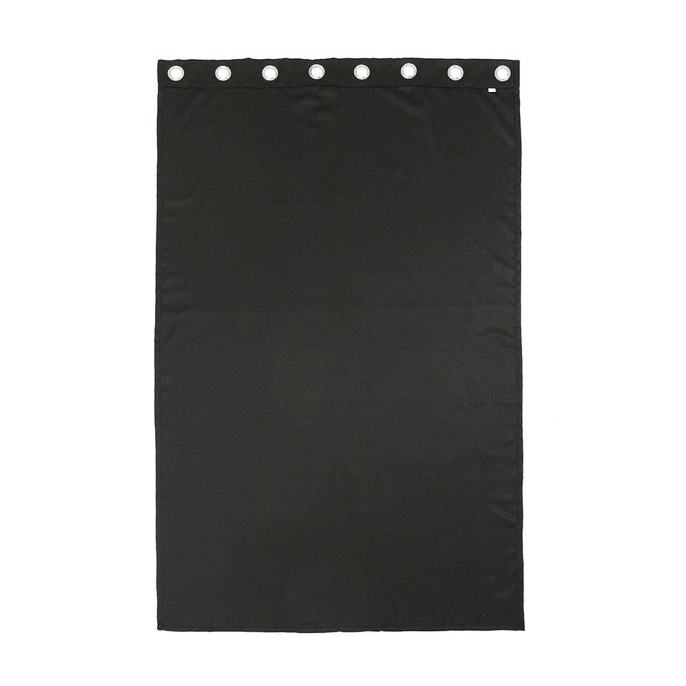 햇빛차단 블랙 암막커튼 2장세트 132x241cm 거실커튼